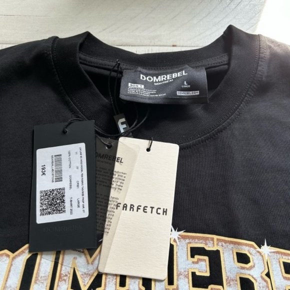 DOMREBEL logo-print cotton T-shirt - Picture 5 of 5